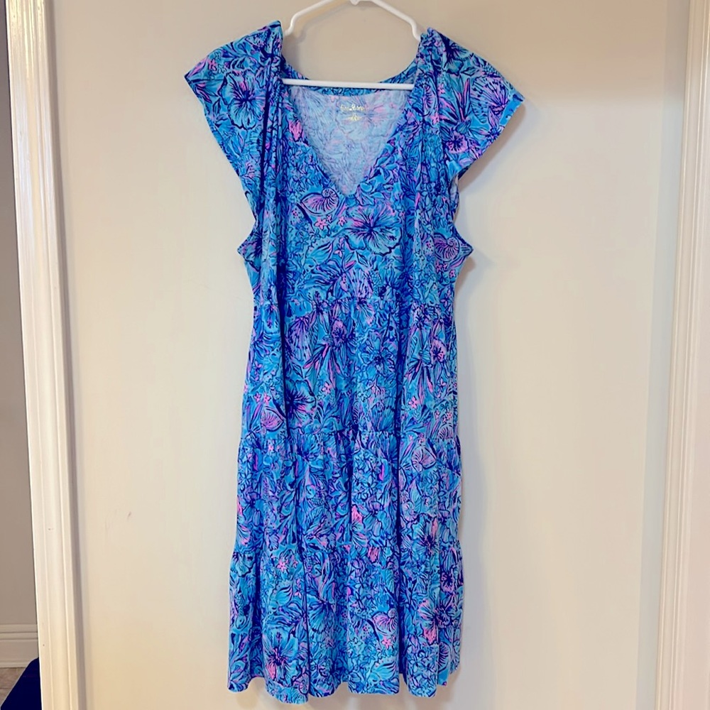 Lilly Pulitzer cotton dress, XL.